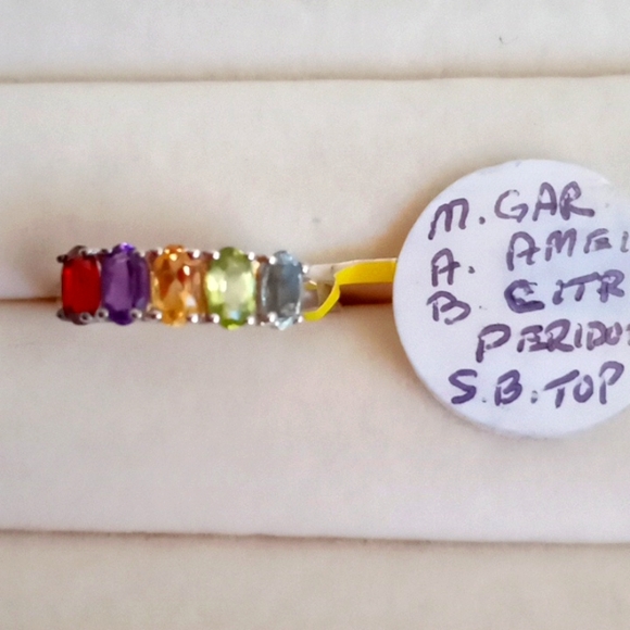 Jewelry - Hold for Wilma MULTI -GEM STONE RING